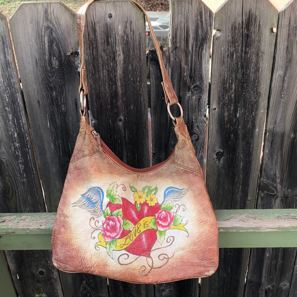 Leather purse